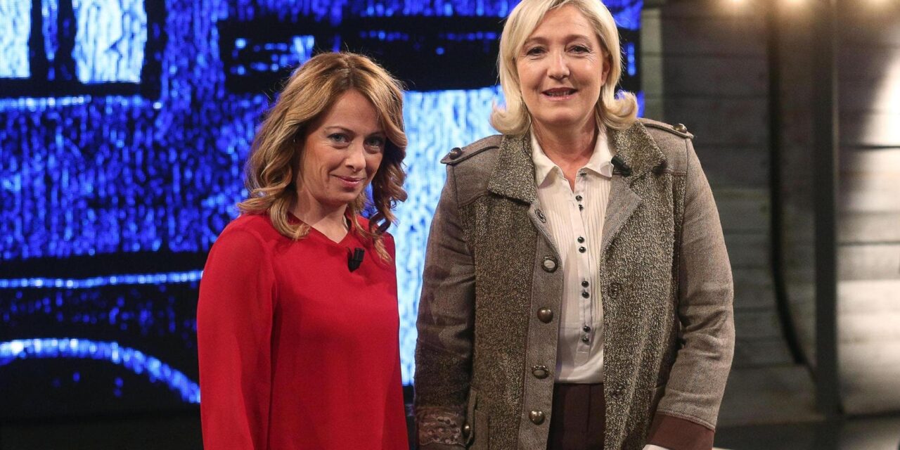 Le Pen e Meloni, donne patriarcali