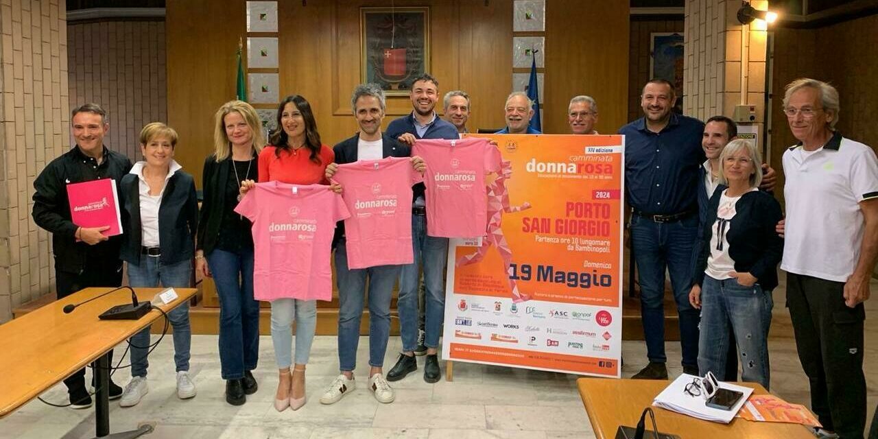 Donna Rosa, c’è profumo d’estate a Porto San Giorgio: sport e solidarietà vanno a nozze. Iscrizioni alla camminata sul lungomare