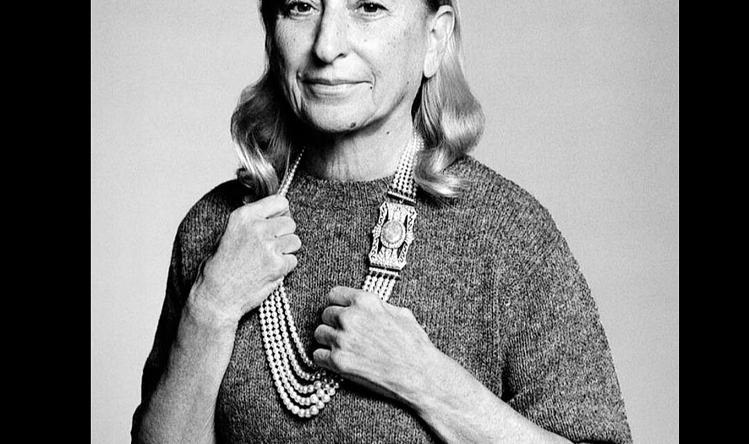 Auguri Miuccia Prada: la signora della moda italiana oggi compie 75 anni